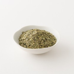 Maté bio de chez Alveus  zoom sur les feuilles
