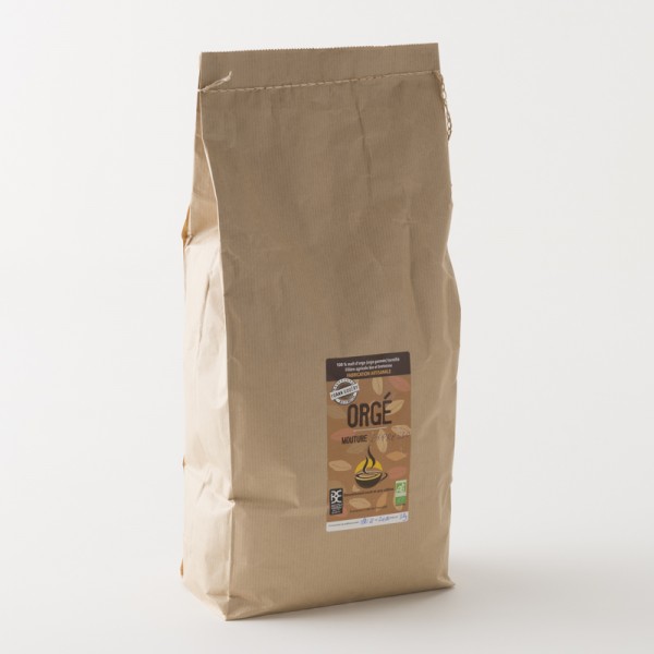 Café d'orge broyé bio orgé en sac de 3kg
