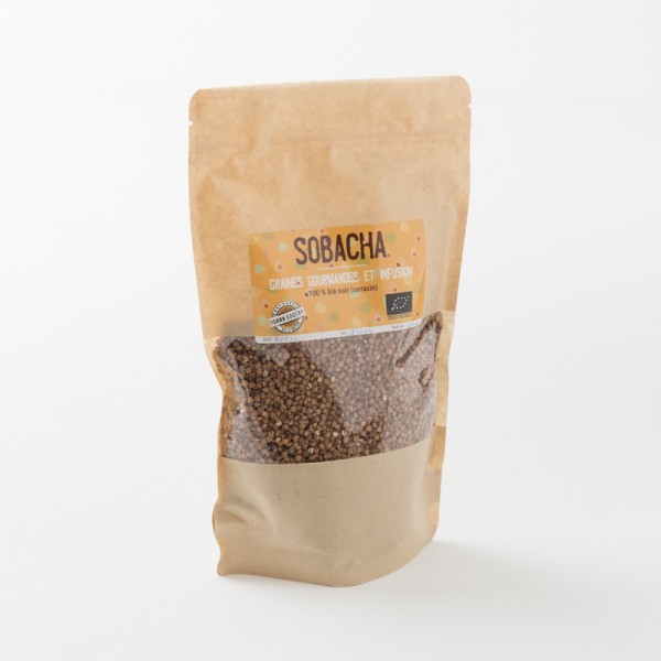 Sarrasin en grains bio sobacha de Yoann Gouëry en paquet de 400 g