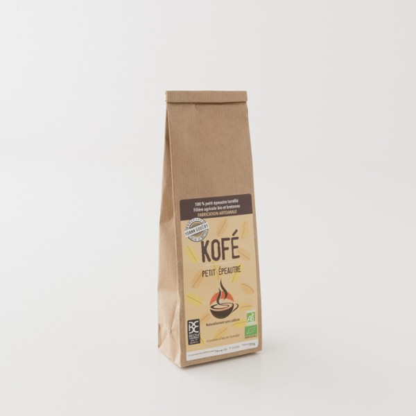 Café de petit épeautre bio Kofé moulu en paquet de 200 g