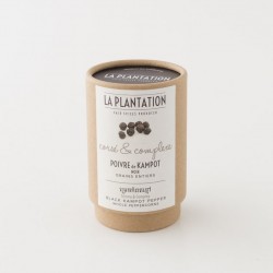 Poivre noir de Kampot IGP  en tube de 50g