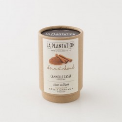 Cannelle casse en poudre La Plantation tube de  50 g