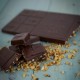 Chocolat noir bio à 62% de cacao et aux noisettes de chez Grain de Sail détail