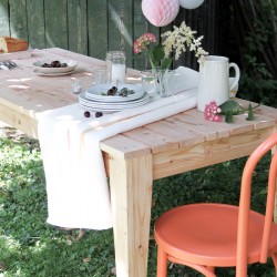 Mobilier en mélèze
