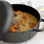 Cuisson - cocotte en fonte brute