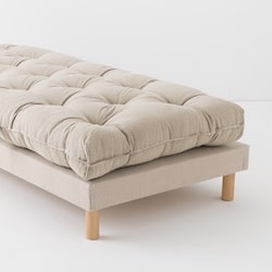 futon en laine artisanale