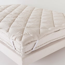 surmatelas en laine artisanale