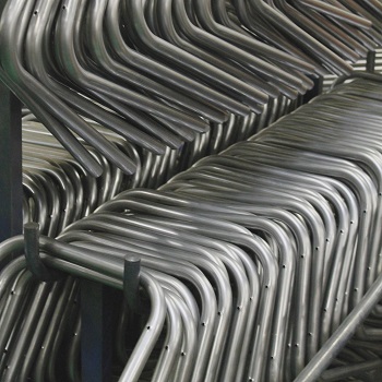 Tubes cintrés en forme pour la fabrication de nos chaises, bancs et tabourets d'école